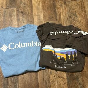 Men’s long sleeve Columbia shirts